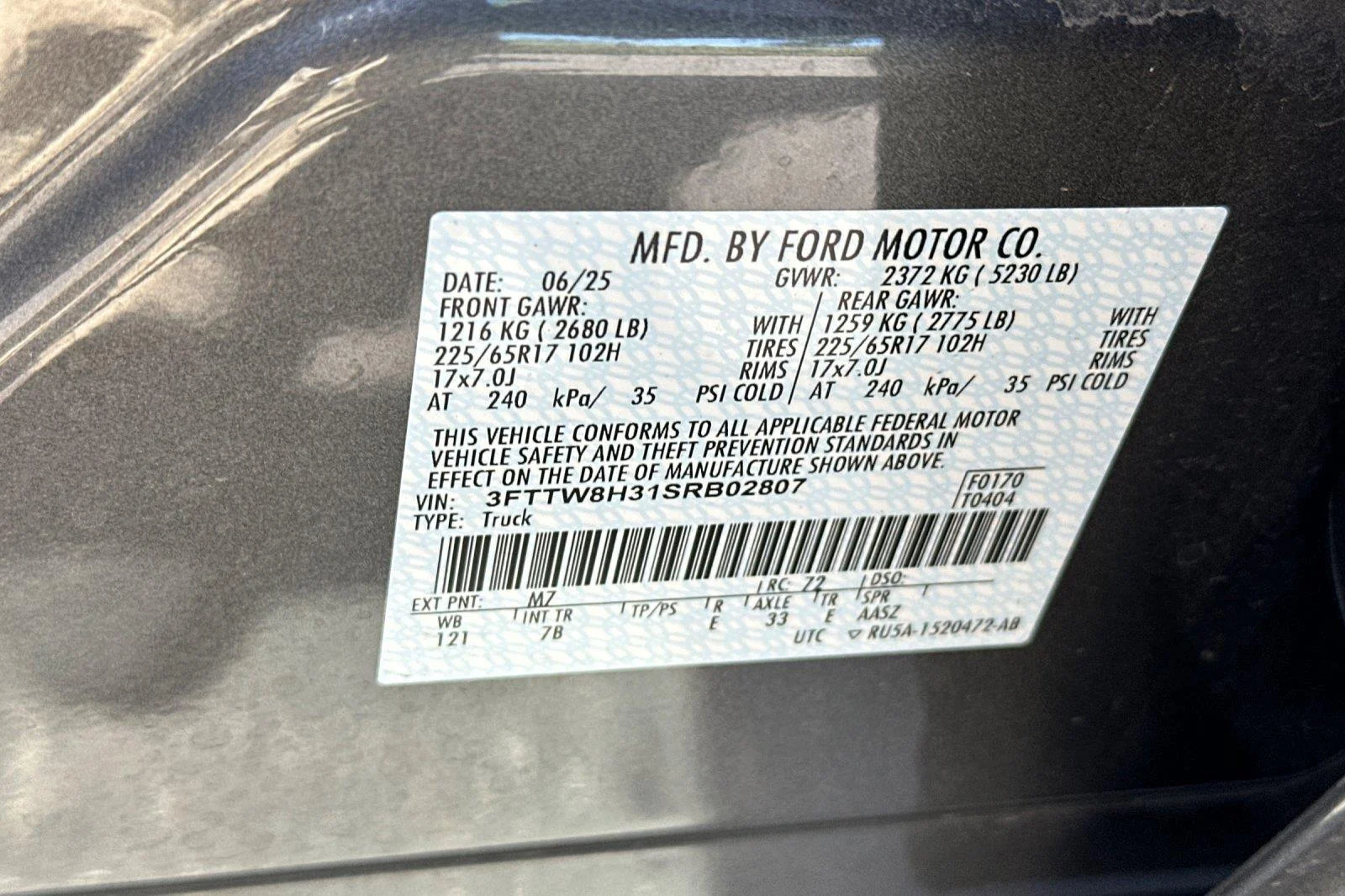 Used 2025 Carbonized Gray Metallic Ford XLT image 28