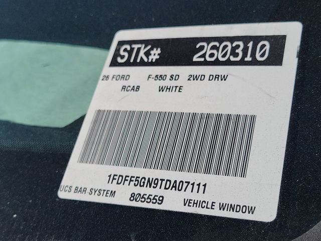New 2026 Oxford White Ford F-550® XL image 24