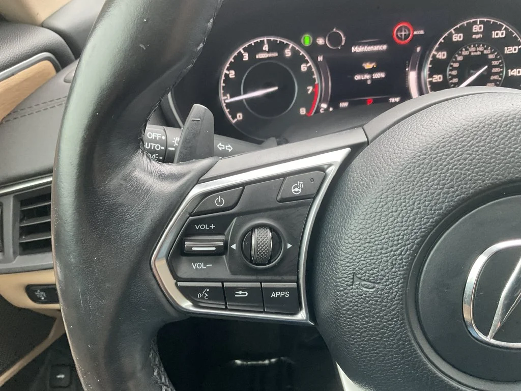 Used 2021 Black Acura Advance image 21