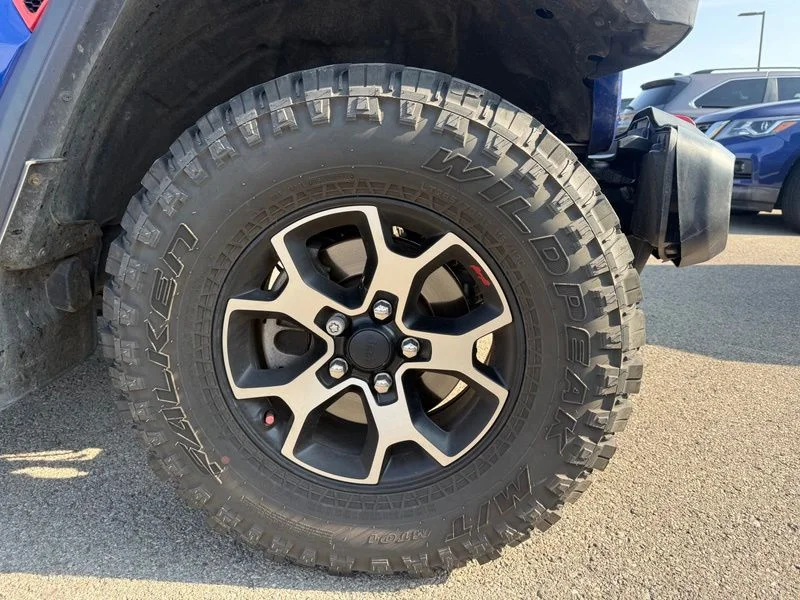 Used 2020 Blue Jeep Unlimited Rubicon image 9