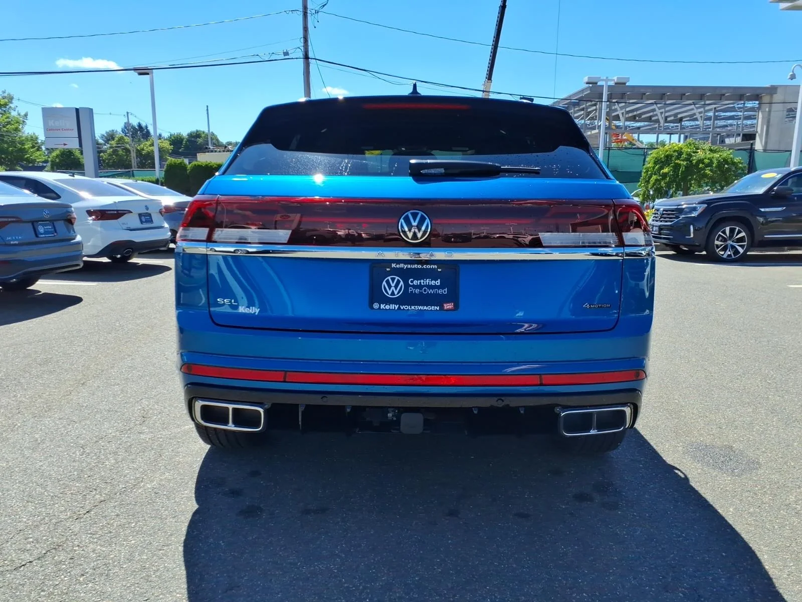 Certified Used 2024 KINGFISHER BLUE Volkswagen 2.0T SEL Premium R-Line image 6