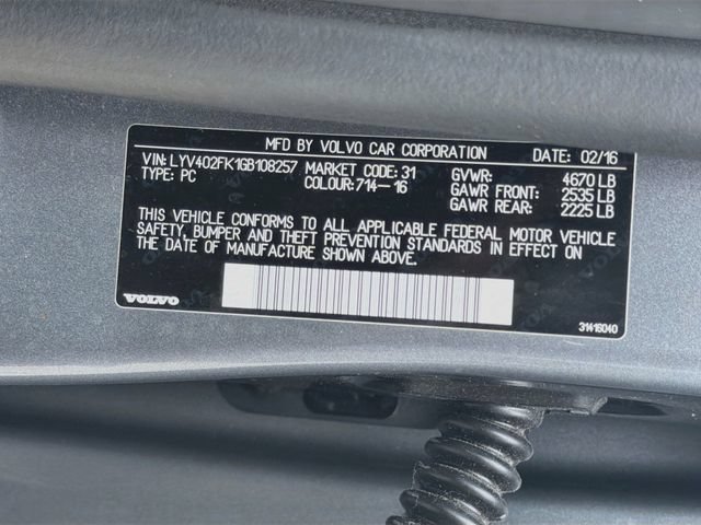 Used 2016 Gray Metallic Volvo T5 Drive-E Premier image 41
