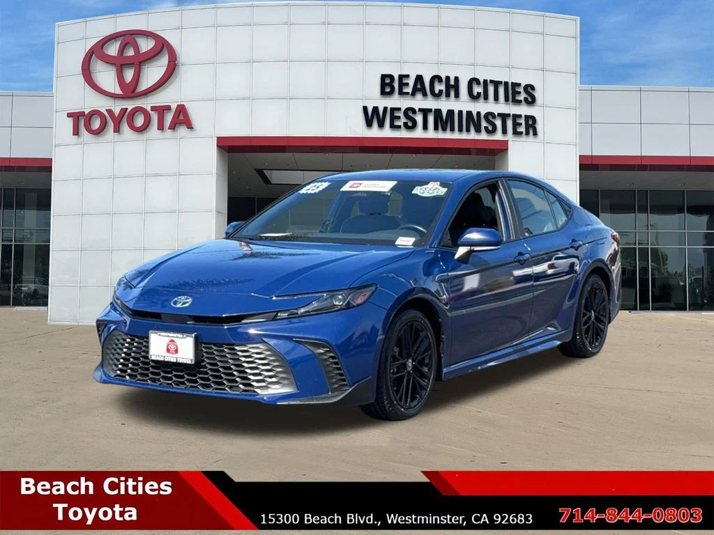 Used 2025 Blue Toyota SE image 6