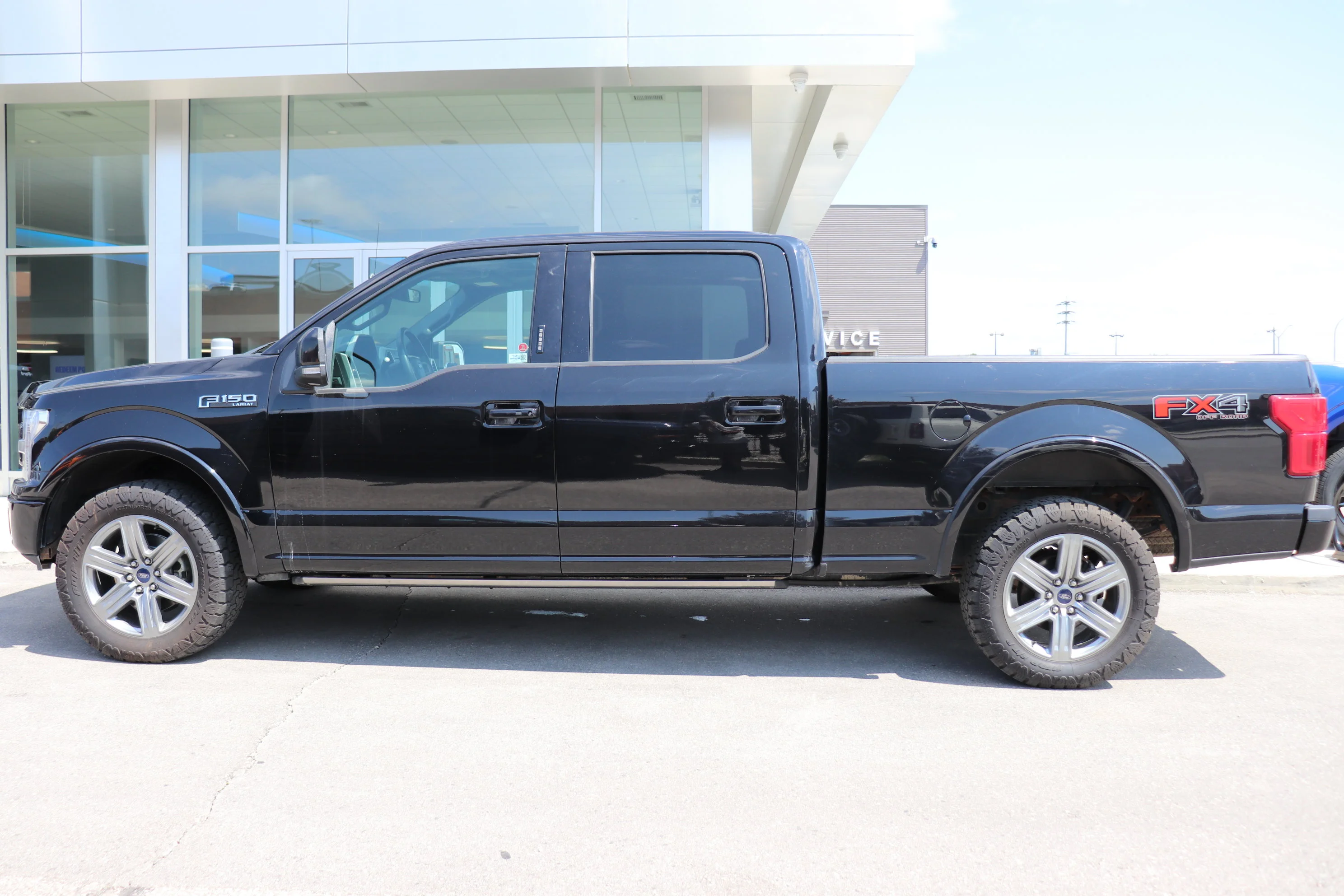 Certified Used 2019 Black Ford Lariat 4WD SuperCrew 5.5