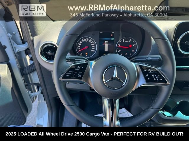 New 2025 Silver Gray Mercedes-Benz 2500 High Roof All Wheel Drive with 144 Wheel Base image 21