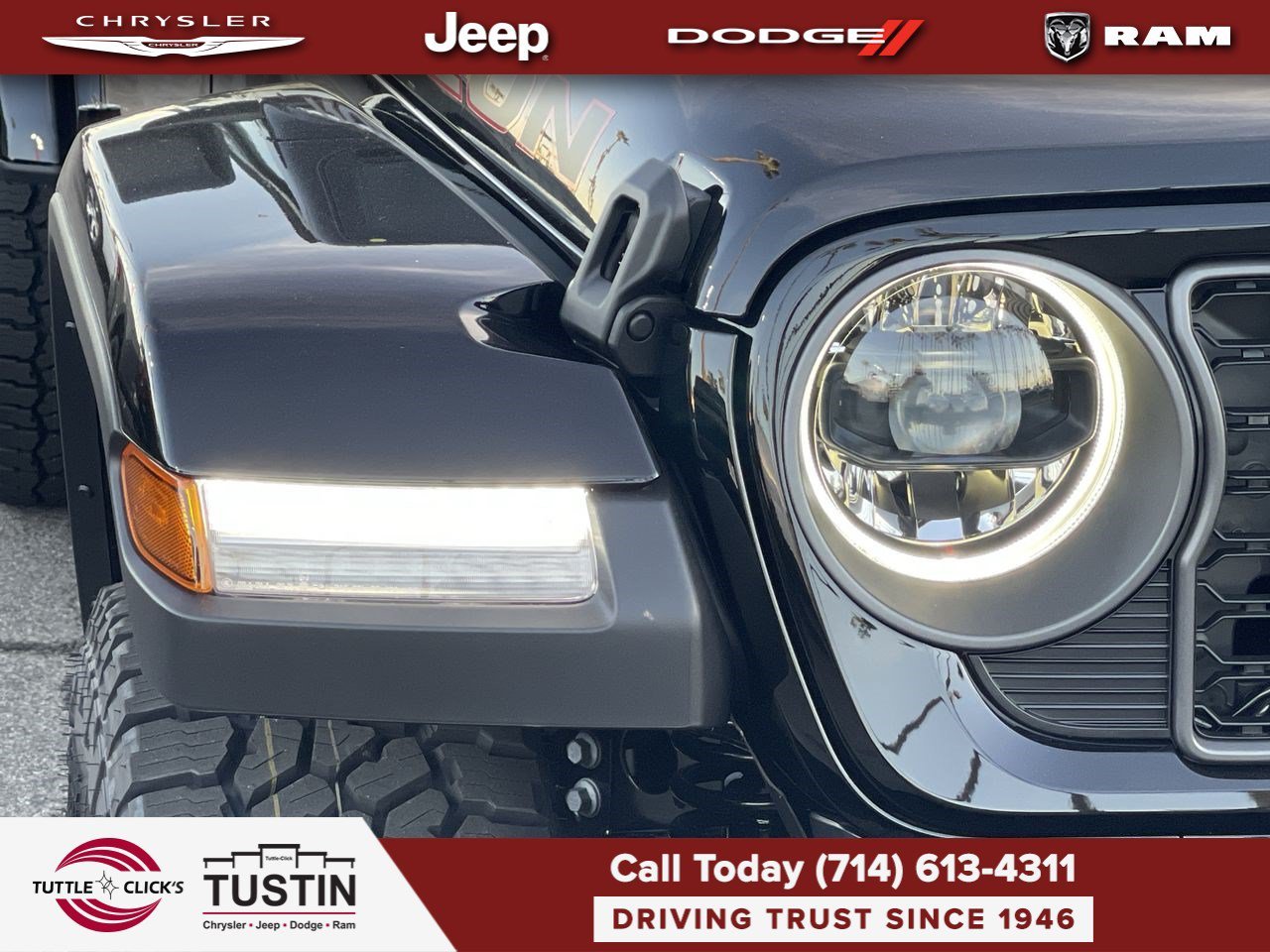 New 2026 Black Clearcoat Jeep Rubicon image 7
