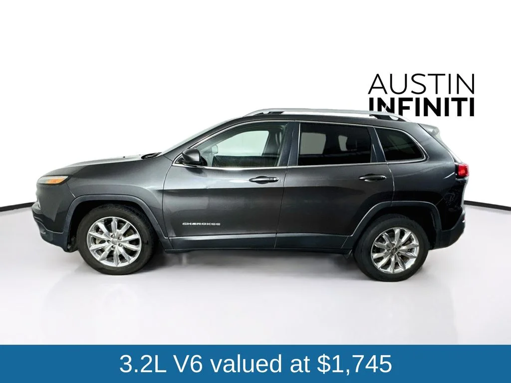 Used 2016 Gray Jeep Limited image 4