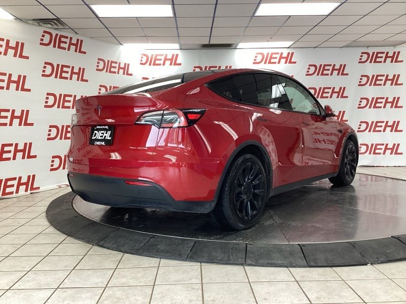 Used 2021 Red Tesla Long Range image 7