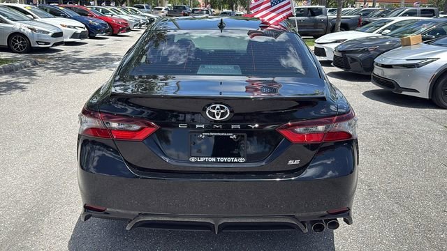 Used 2024 Midnight Black Metallic Toyota SE image 6