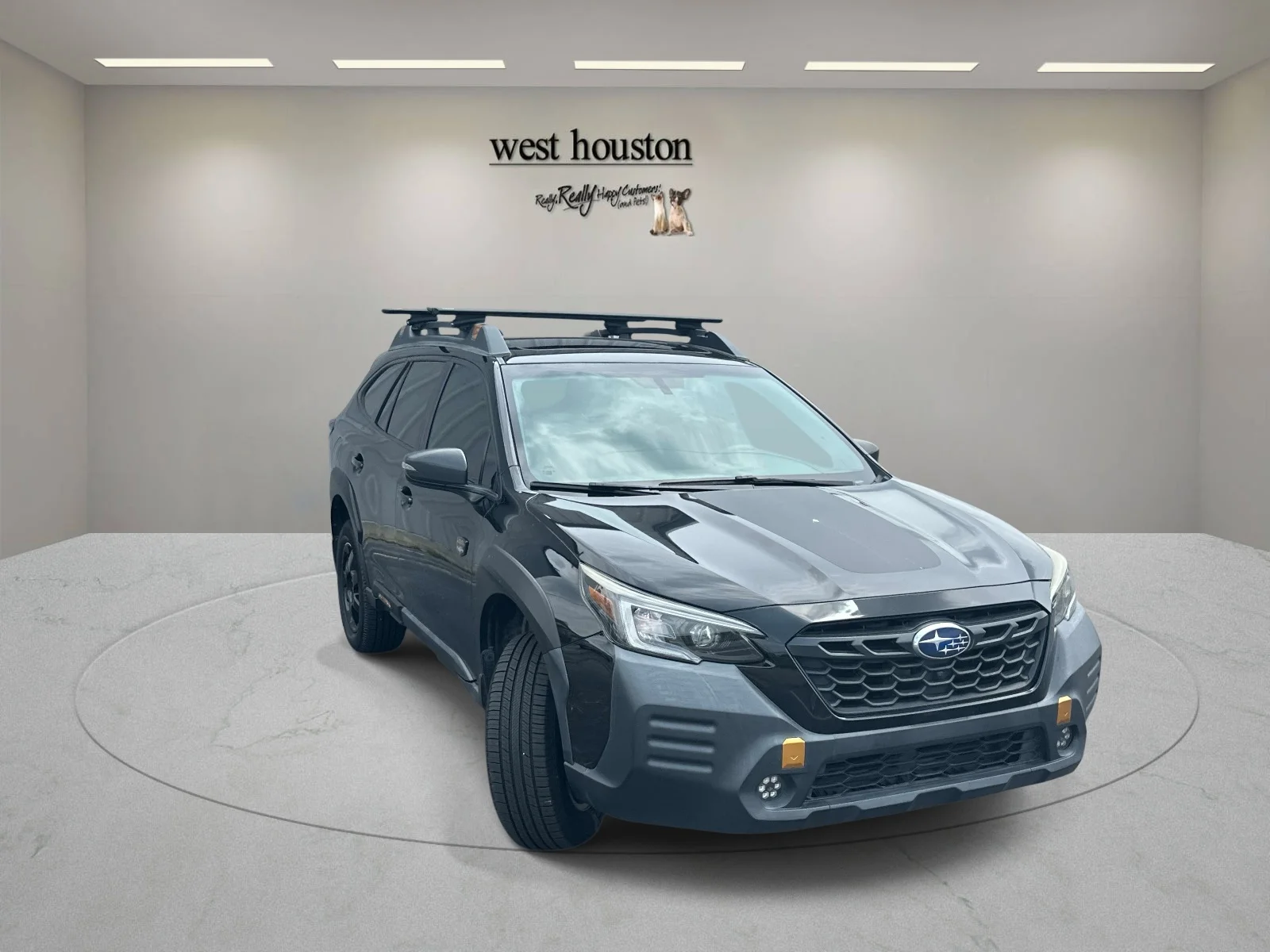 Used 2022 Crystal Black Silica Subaru Wilderness image 3