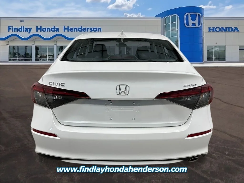 New 2026 Platinum White Pearl Honda Sport image 4
