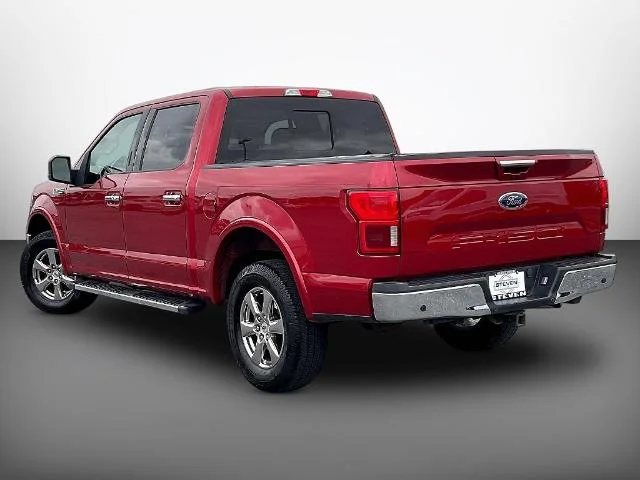 Used 2020 Rapid Red Metallic Tinted Clearcoat Ford Lariat image 44