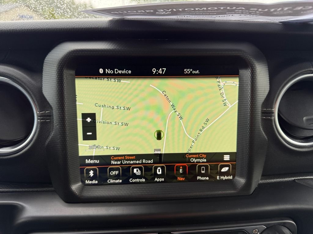 Used 2021 Gray Jeep Unlimited Sahara 4xe image 22