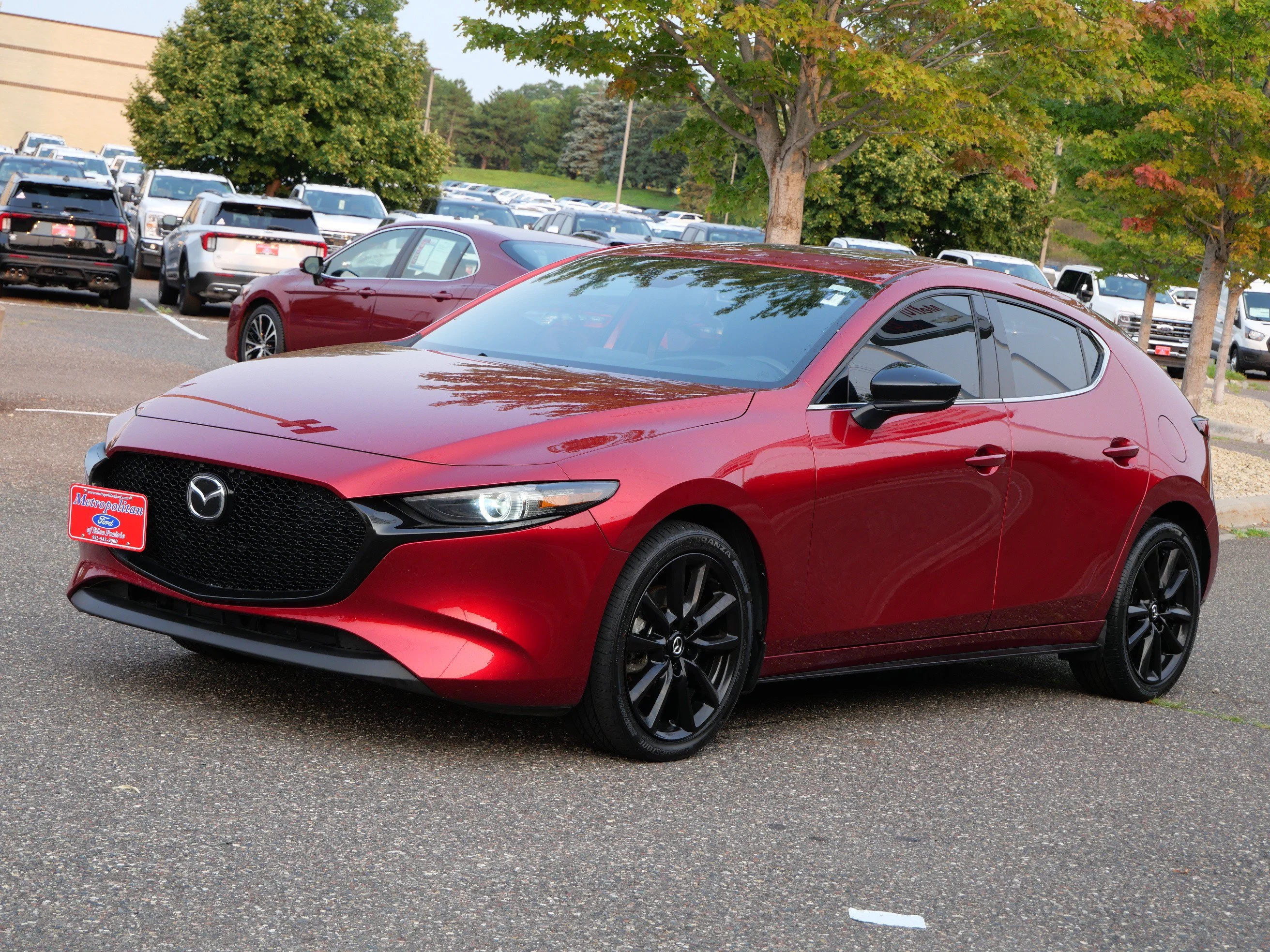 Certified Used 2022 Soul Red Crystal Metallic Mazda 2.5 Turbo image 3
