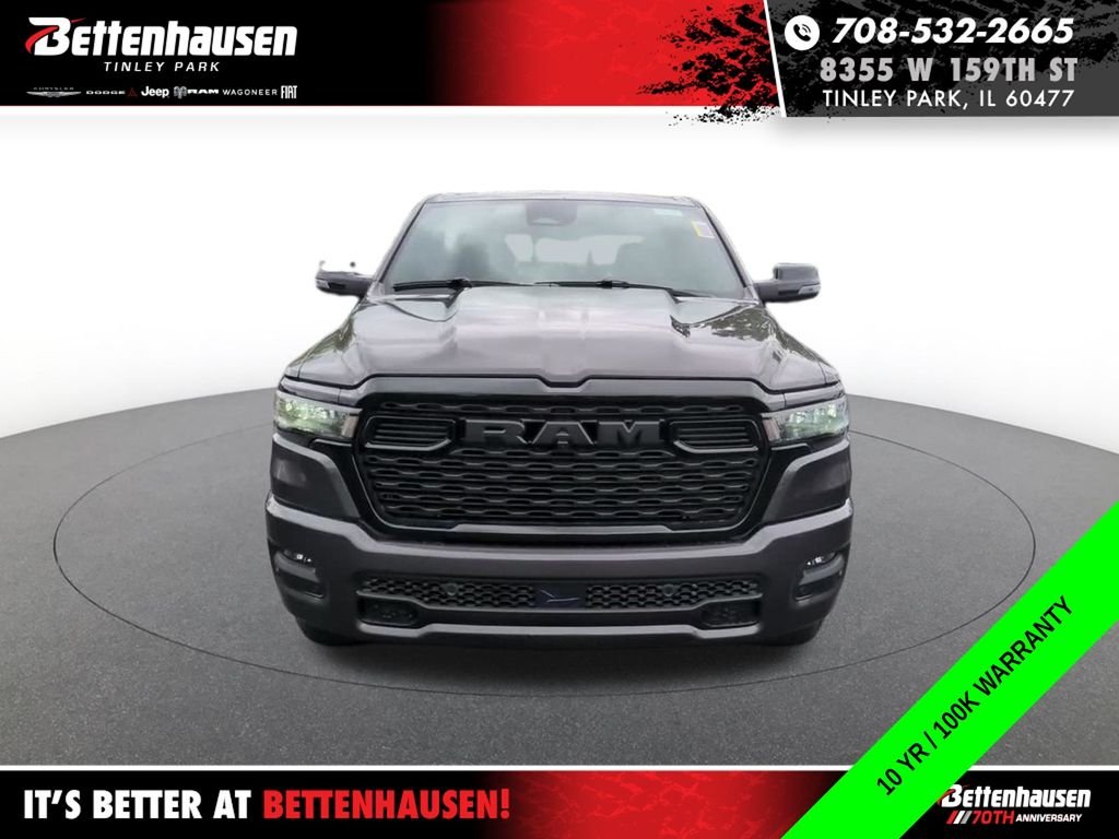 New 2026 Granite Crystal Metallic Clear-Coat Exterior Paint RAM Big Horn image 14
