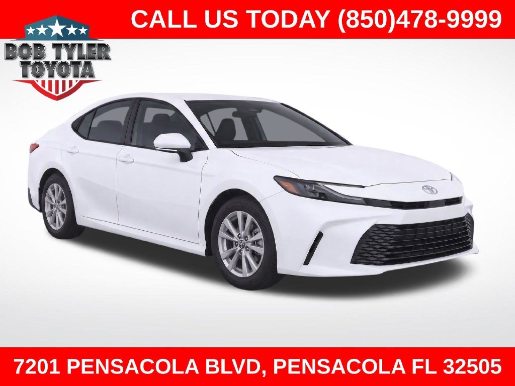 Used 2025 White Toyota LE image 1