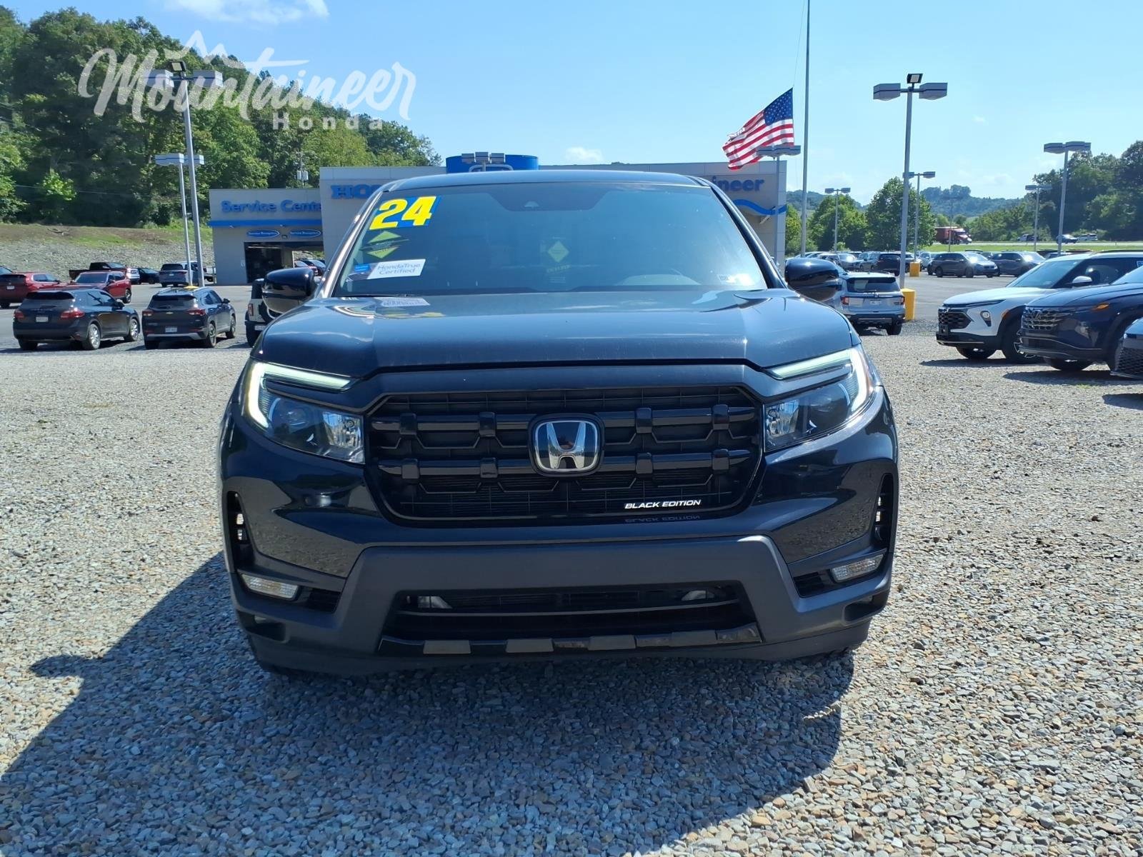 Used 2024 Crystal Black Pearl Honda Black Edition image 3