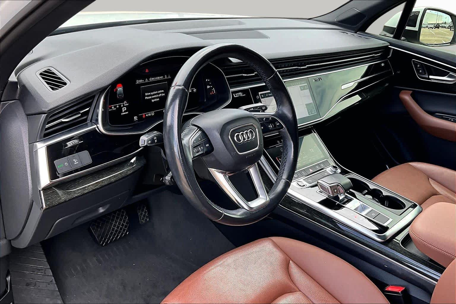Used 2021 Carrara White Audi Premium Plus image 18