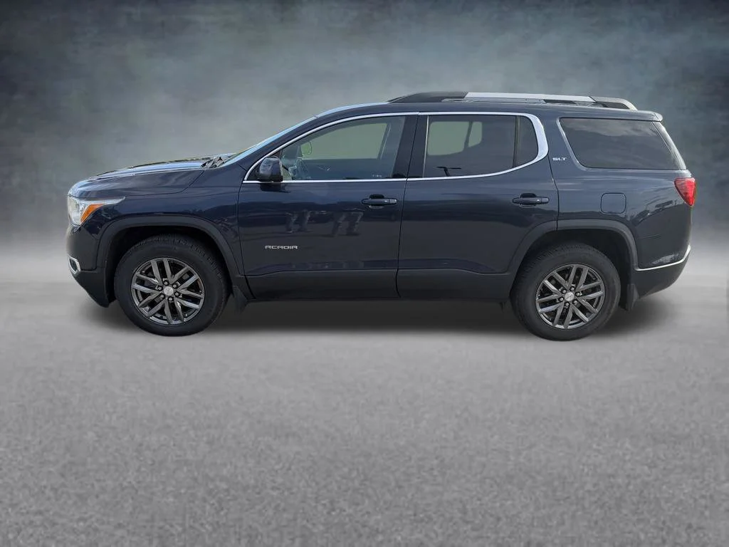 Used 2018 BLUE STEEL METALLIC GMC SLT image 3