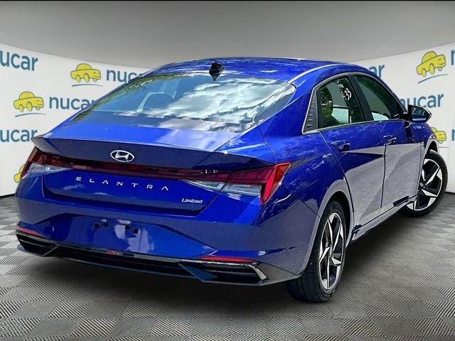 Used 2021 Blue Hyundai Limited image 13