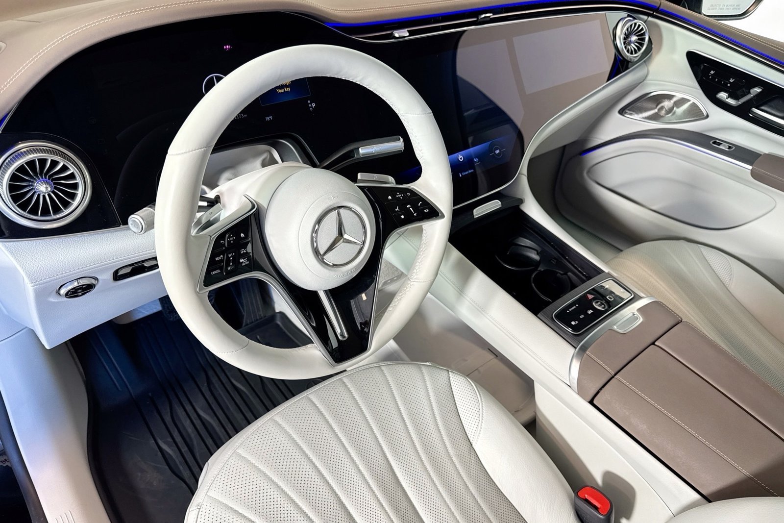 Certified Used 2023 Obsidian Black Metallic Mercedes-Benz EQS 580 image 9