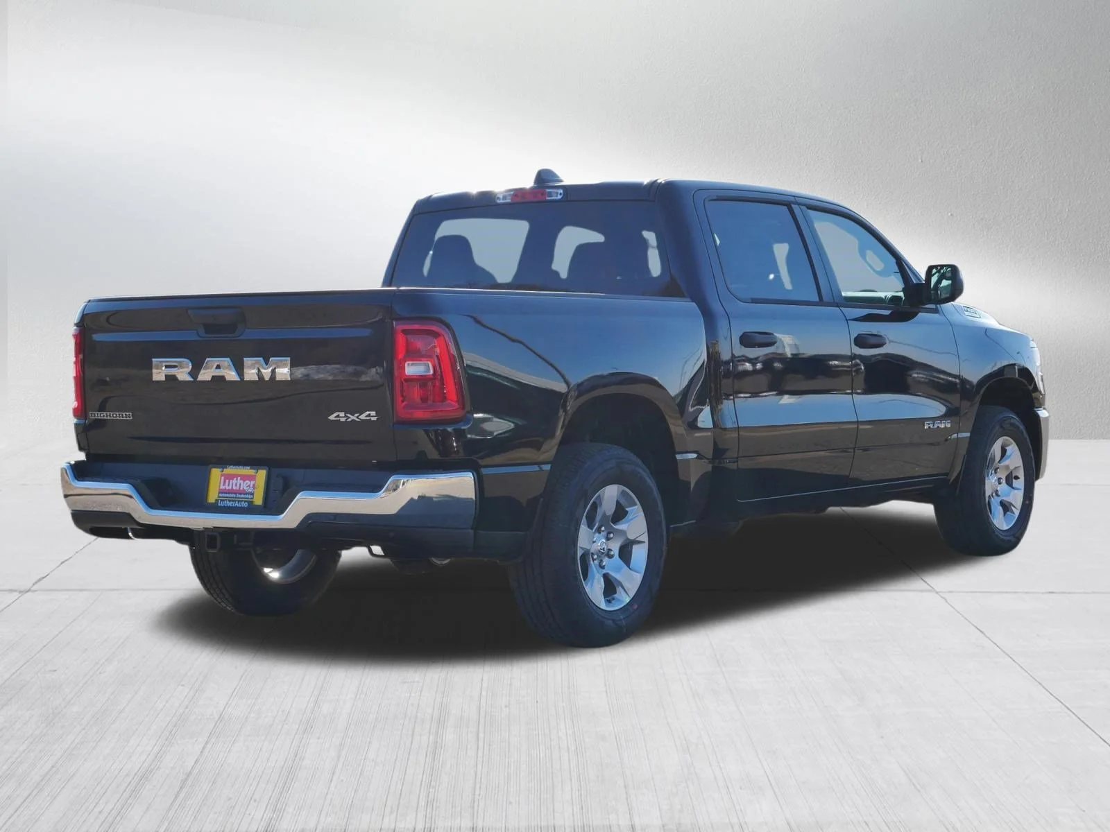New 2026 Diamond Black Crystal Pearlcoat RAM Big Horn image 2