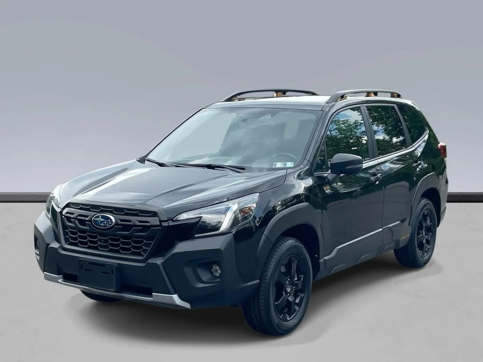 Used 2023 Crystal Black Silica Subaru Wilderness image 1