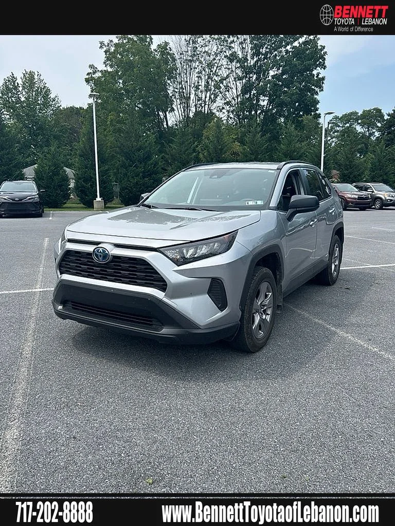 Used 2022 Silver Toyota LE image 1