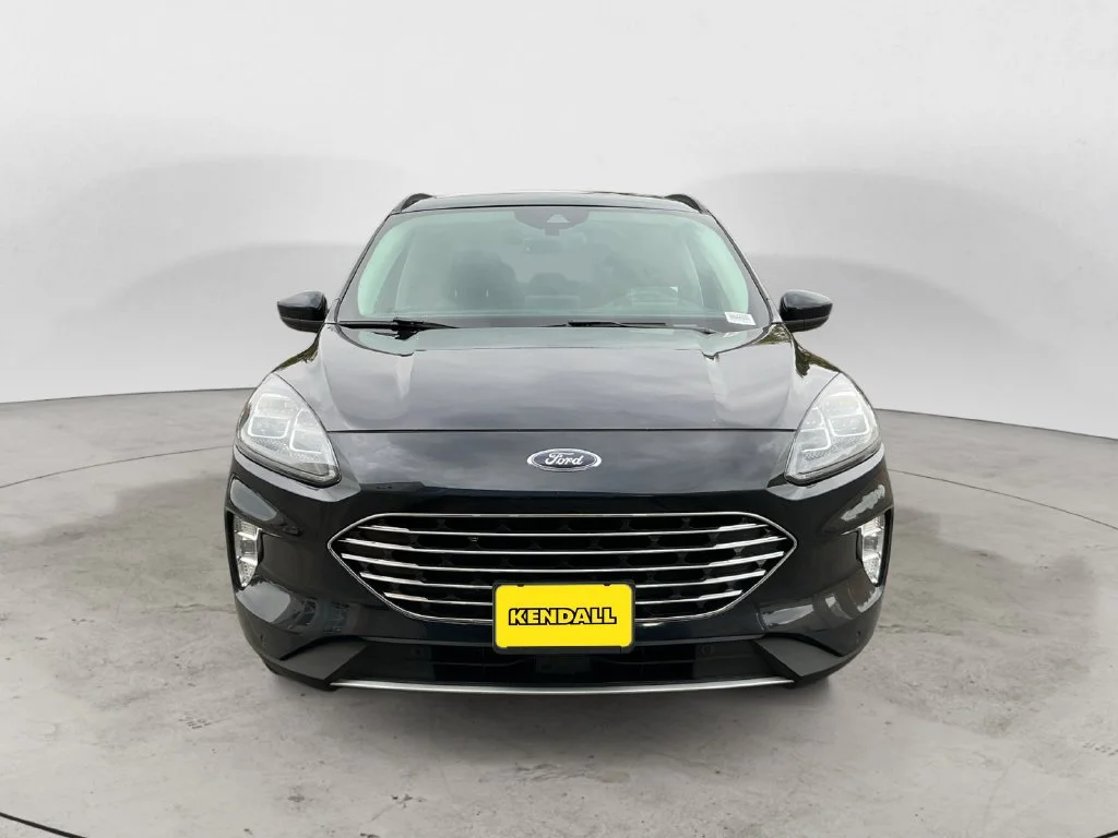 Used 2021 Blue Ford Titanium image 2