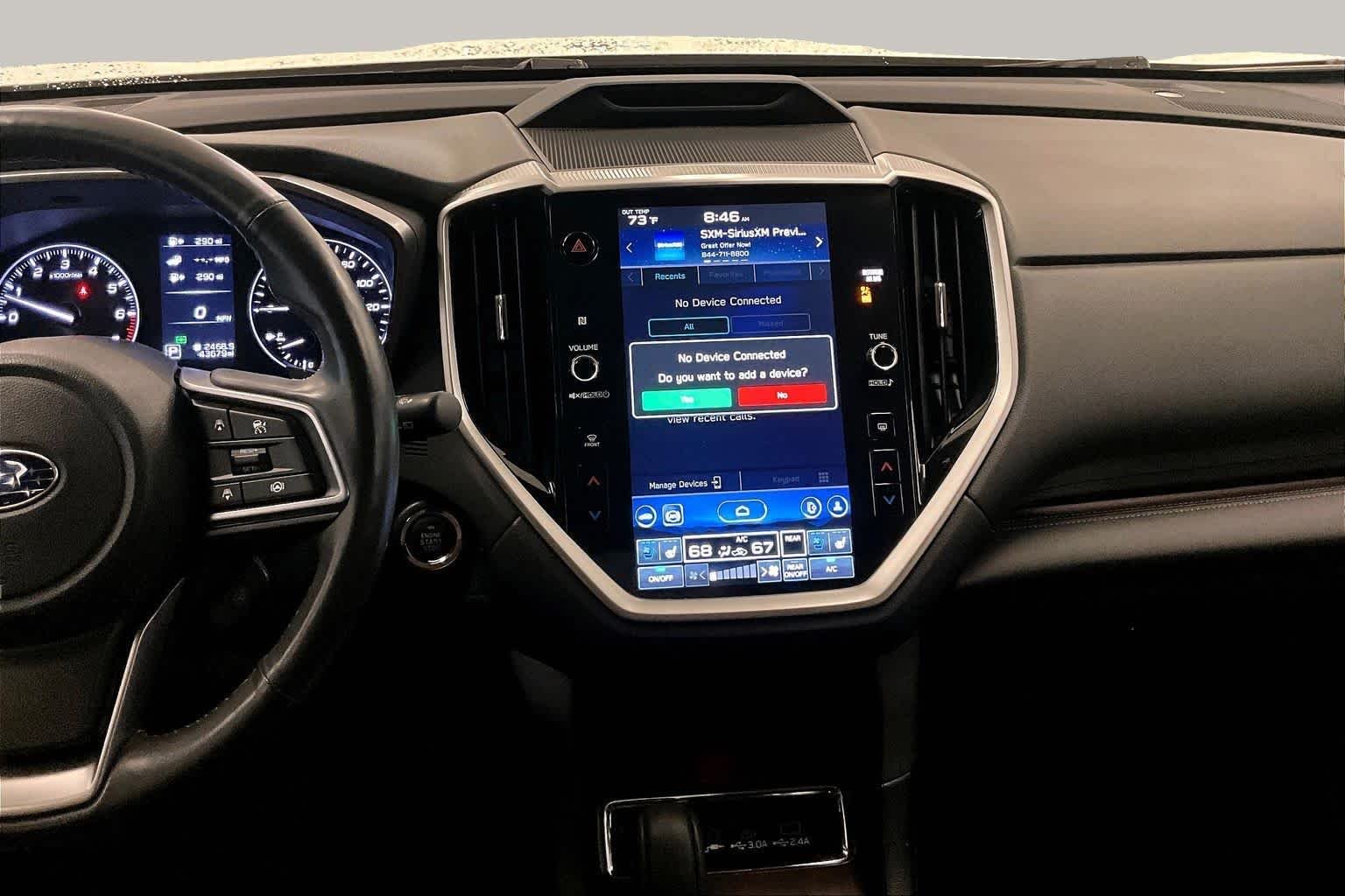Used 2023 Crystal White Pearl Subaru Touring image 6