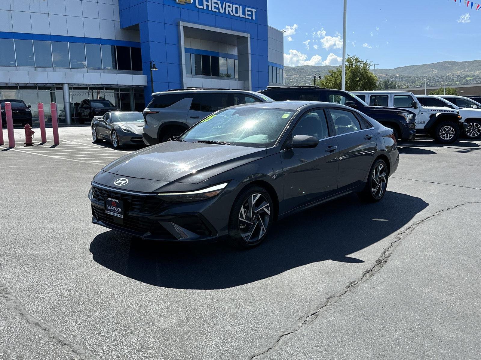 Used 2025 Hyundai Elantra SEL with VIN KMHLS4DG4SU998991 for sale in Woods Cross, UT