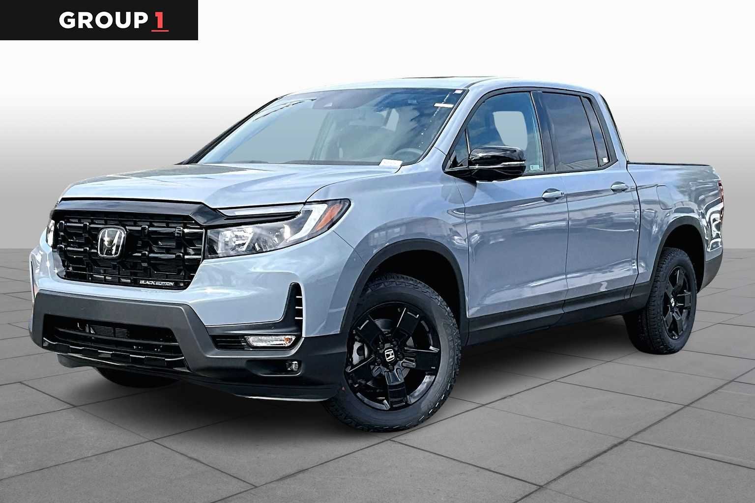 Sonic Gray Pearl 2026 Honda Ridgeline Black Edition AWD Pickup Truck All-Wheel Drive