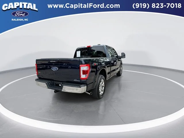 Used 2023 Blue Ford Lariat image 8