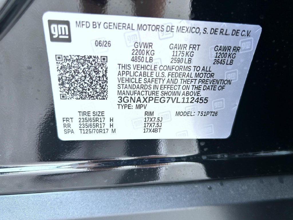 New 2027 Mosaic Black Metallic Chevrolet LT image 25