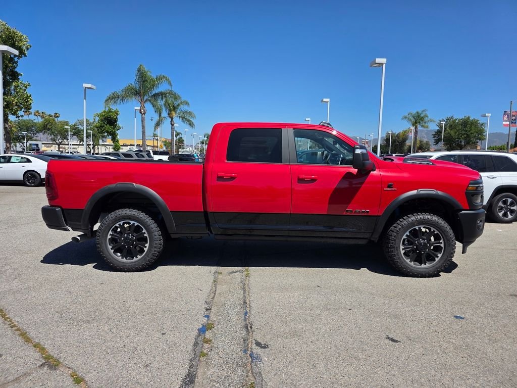 New 2026 Flame Red Clear-Coat Exterior Paint RAM Rebel image 3