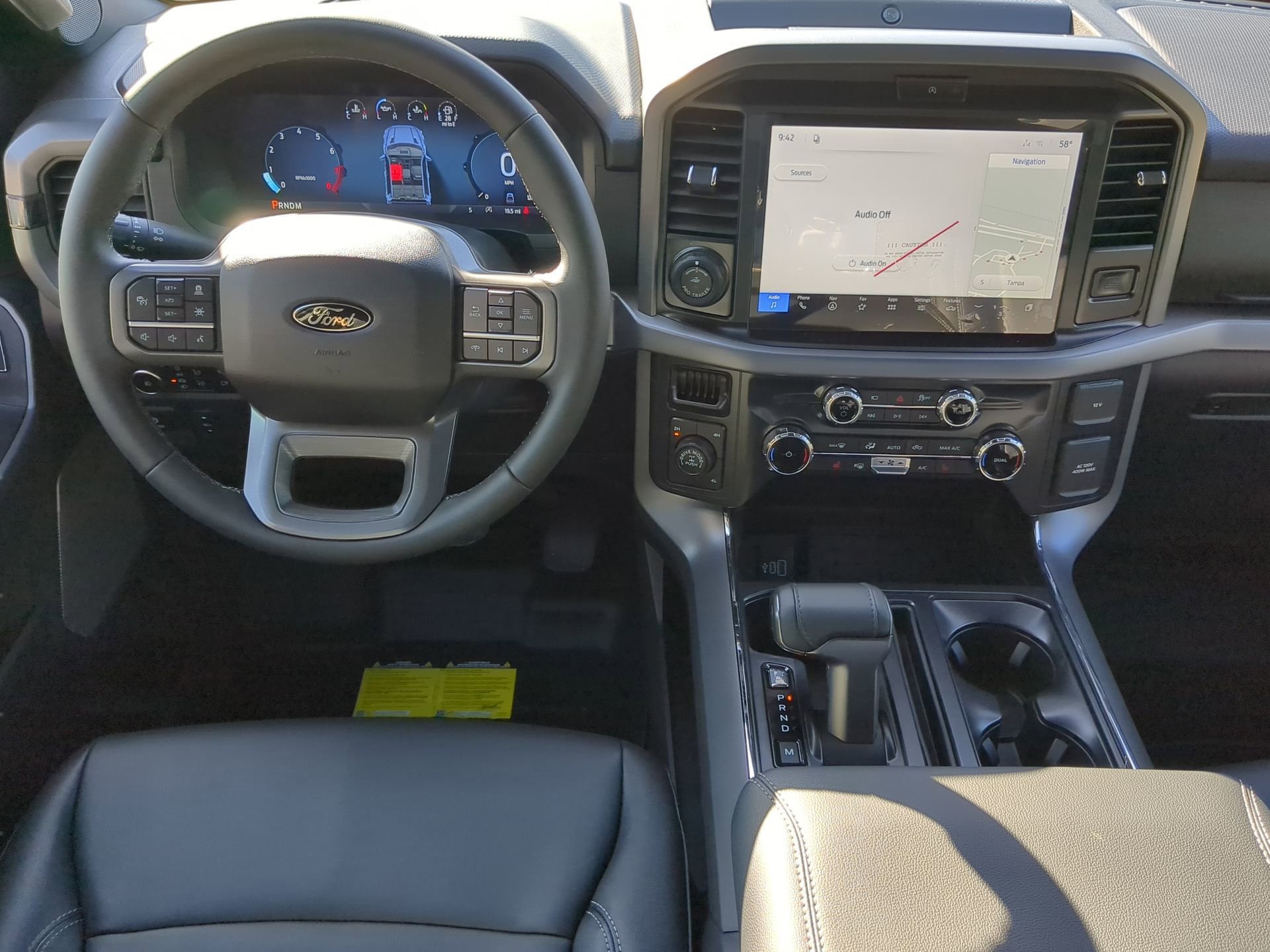 New 2026 Agate Black Metallic Ford XLT image 41