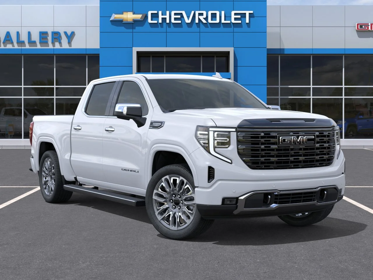 New 2026 Glacier White Tricoat GMC Denali Ultimate image 8