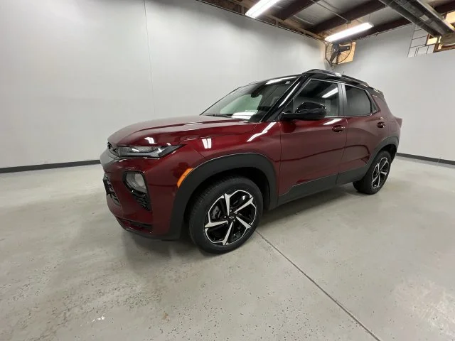Certified Used 2022 CRIMSON METALLIC Chevrolet RS image 4
