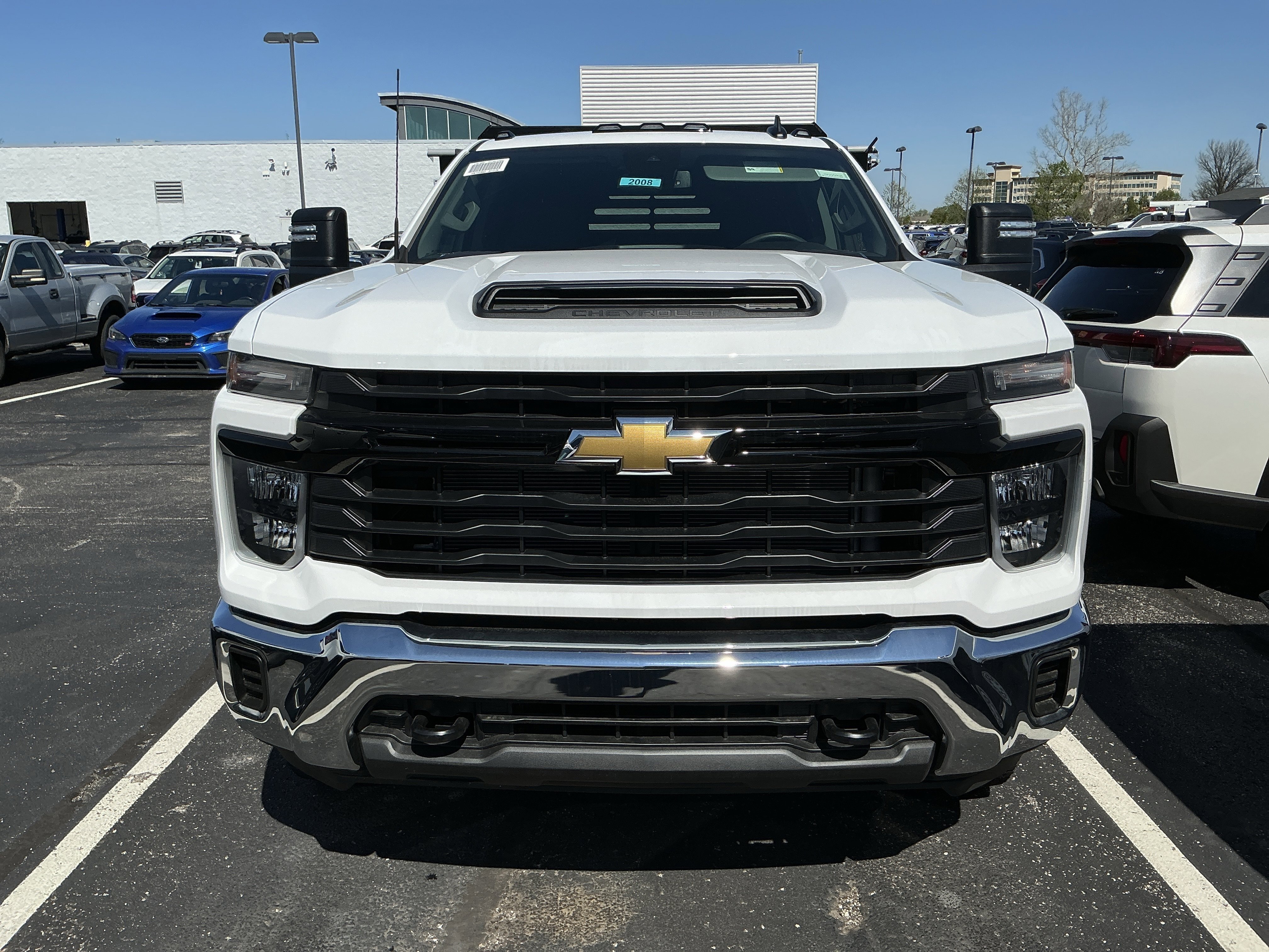 New 2026 Summit White Chevrolet Work Truck image 3