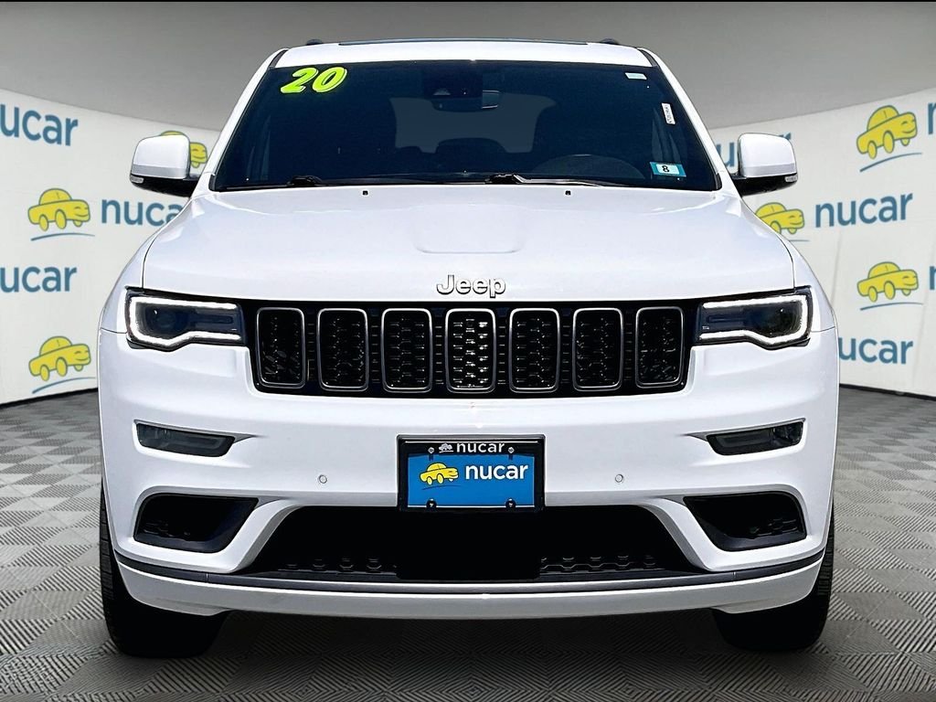 Used 2020 Bright White Clearcoat Jeep Overland image 2