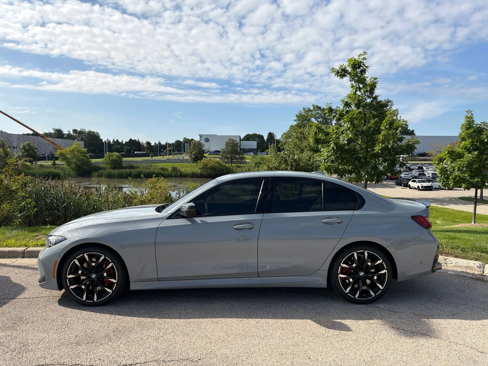 Used 2025 Gray BMW M340i xDrive image 8