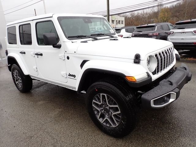 New 2025 Bright White Clear-Coat Exterior Paint Jeep Sahara image 9