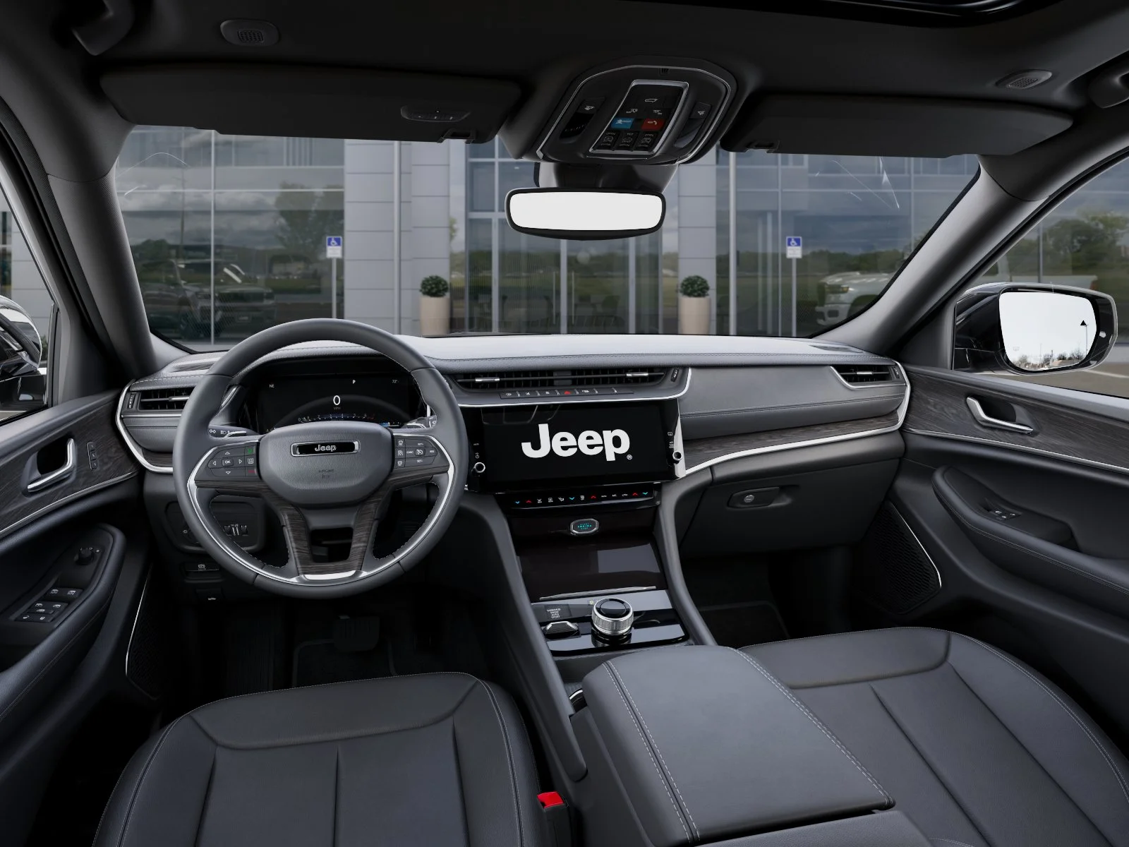 New 2026 Diamond Black Crystal Pearlcoat Jeep Limited image 40