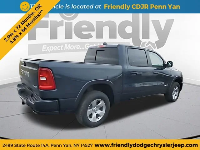 New 2026 Forged Blue Metallic Exterior Paint RAM Big Horn/Lone Star image 5