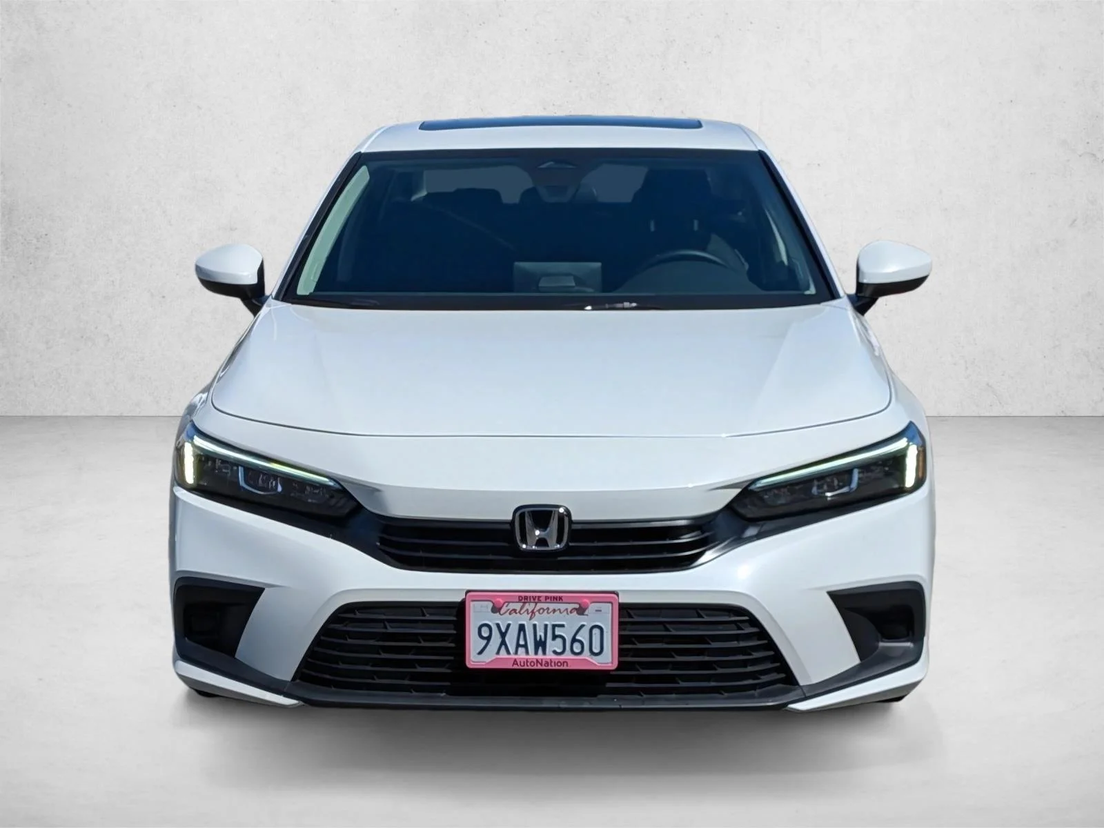 Used 2023 Platinum White Pearl Honda EX image 2