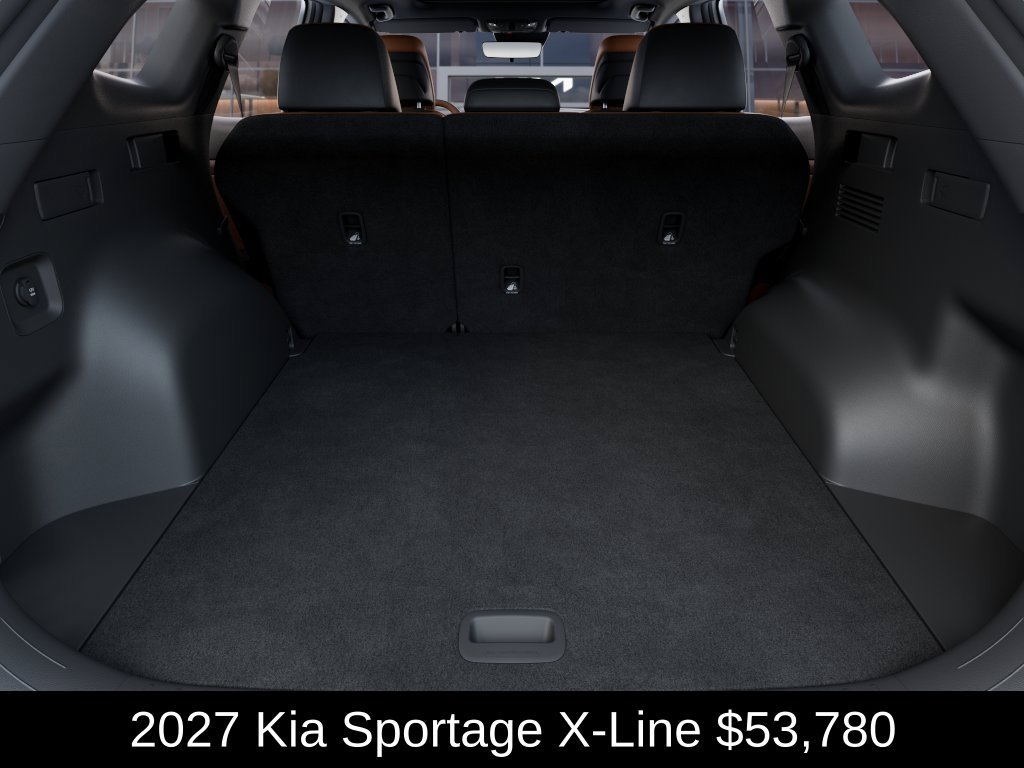 New 2027 Glacial White Pearl/Ebony Black Roof Kia X-Line image 19