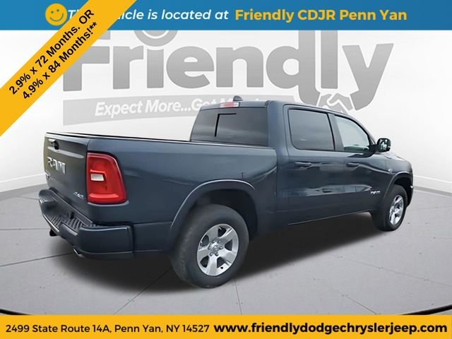 New 2026 Forged Blue Metallic Exterior Paint RAM Big Horn/Lone Star image 5