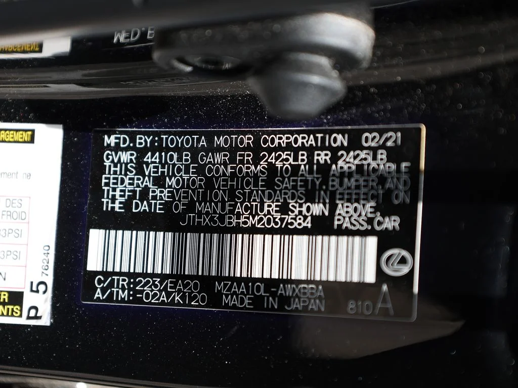 Used 2021 Black Lexus 200 Base image 44