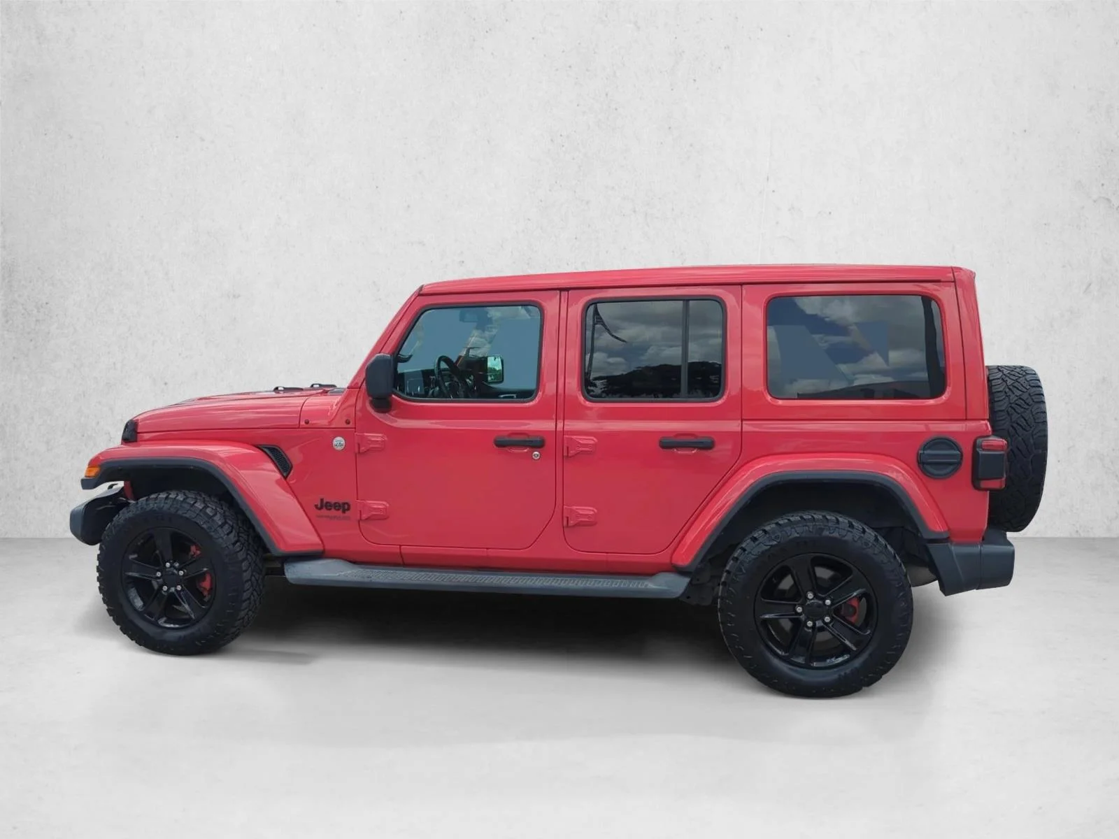 Used 2019 Firecracker Red Clearcoat Jeep Sahara Altitude image 8