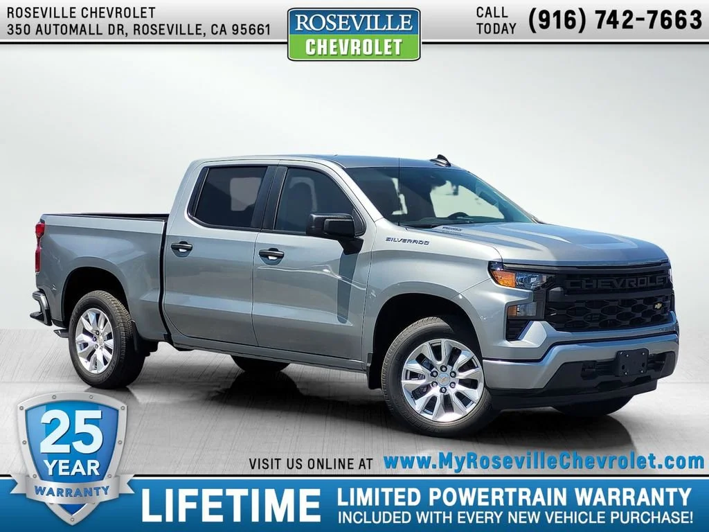 2026 Chevrolet Silverado 1500 Custom Crew Cab Short Box's photo